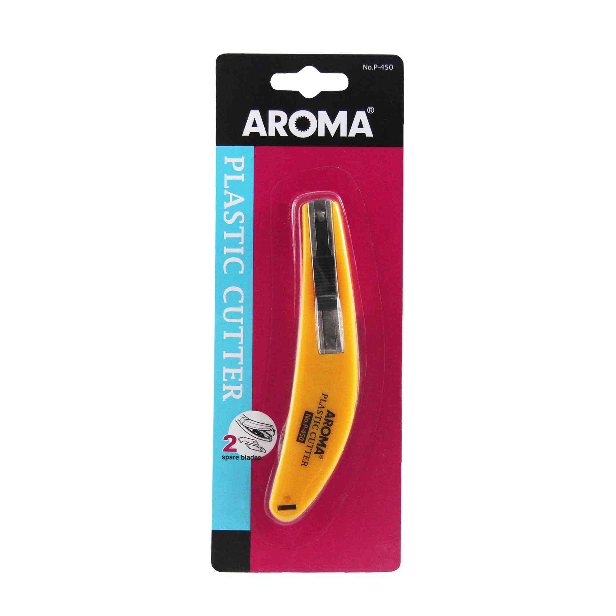 คัทเตอร์ตัดพลาสติก มีดคัทเตอร์ รุ่น P-450 Aroma