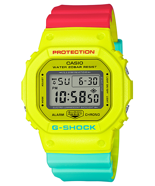 CASIO G-SHOCK รุ่น DW-5600CMA-9DR muticolour สินค้าใหม่ ของแท้ รับประกันศูนย์ CMG
