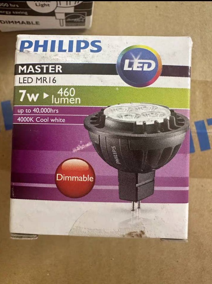 PHILIPS MR16 7w 930 15D โคมไฟลูกปัดรุ่นหรี่แสงได้ จำนวน1ดวง/ลัง
