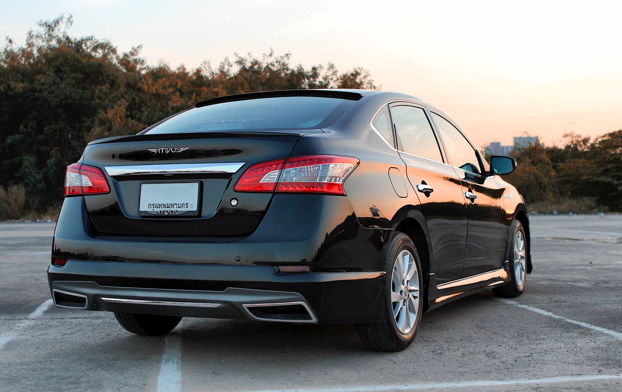 ชุดแต่งรอบคัน ATIVUS NISSAN SYLPHY (2015)