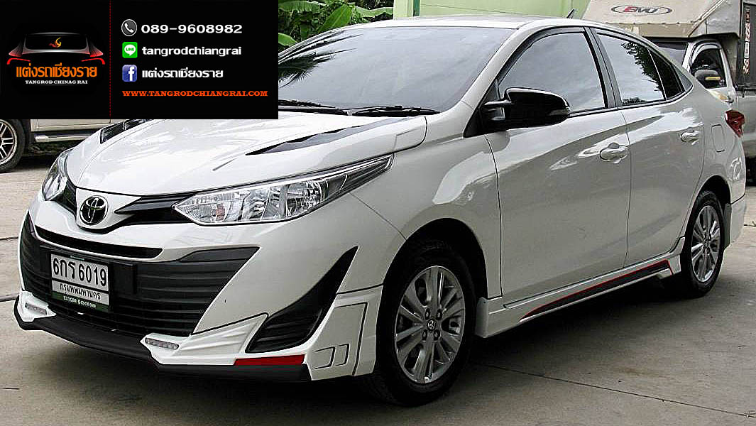 ชุดแต่ง MAX Speed Yaris ATIV 4 ประตู
