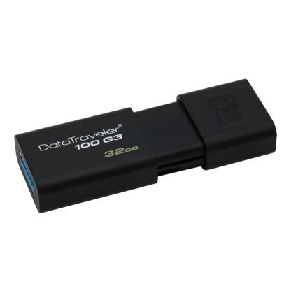 (DT100G3/32GB-3P) Kingston 32GB DataTraveler 100G3 USB 3.1 Flash Drive แพคสุดคุ้ม