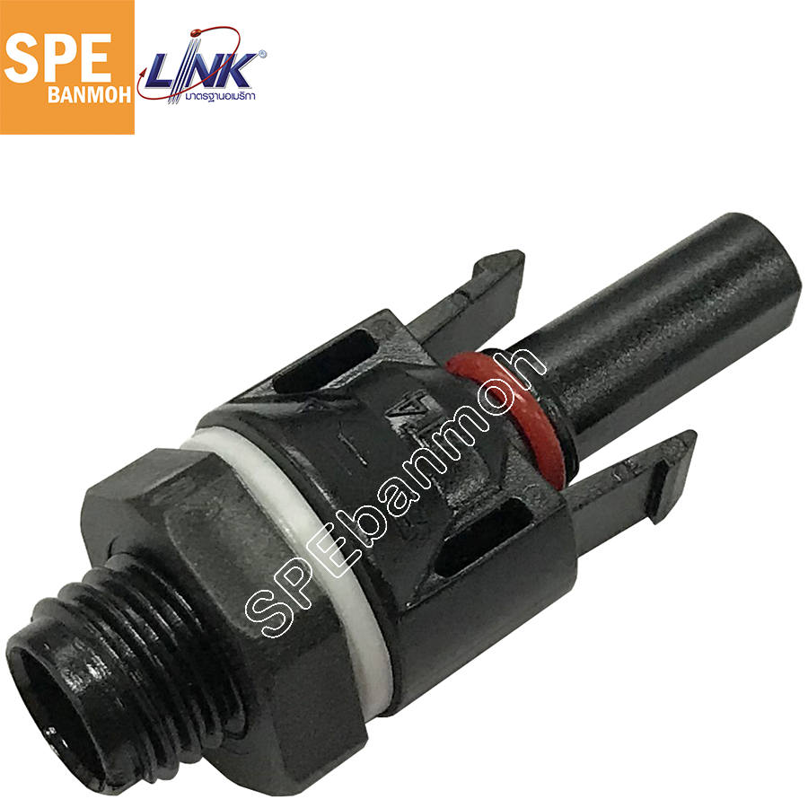 [ 2คู่ ] CB-1006 CB-1006 MC4 Panel Connector (Pair) 1500V, TUV Standard ยี่ห้อLINK