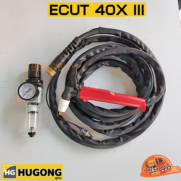 HUGONG (ฮูกง) ECUT 40XIII เครื่องตัดพลาสม่า กระแสไฟในการตัด 20-40A 220V.