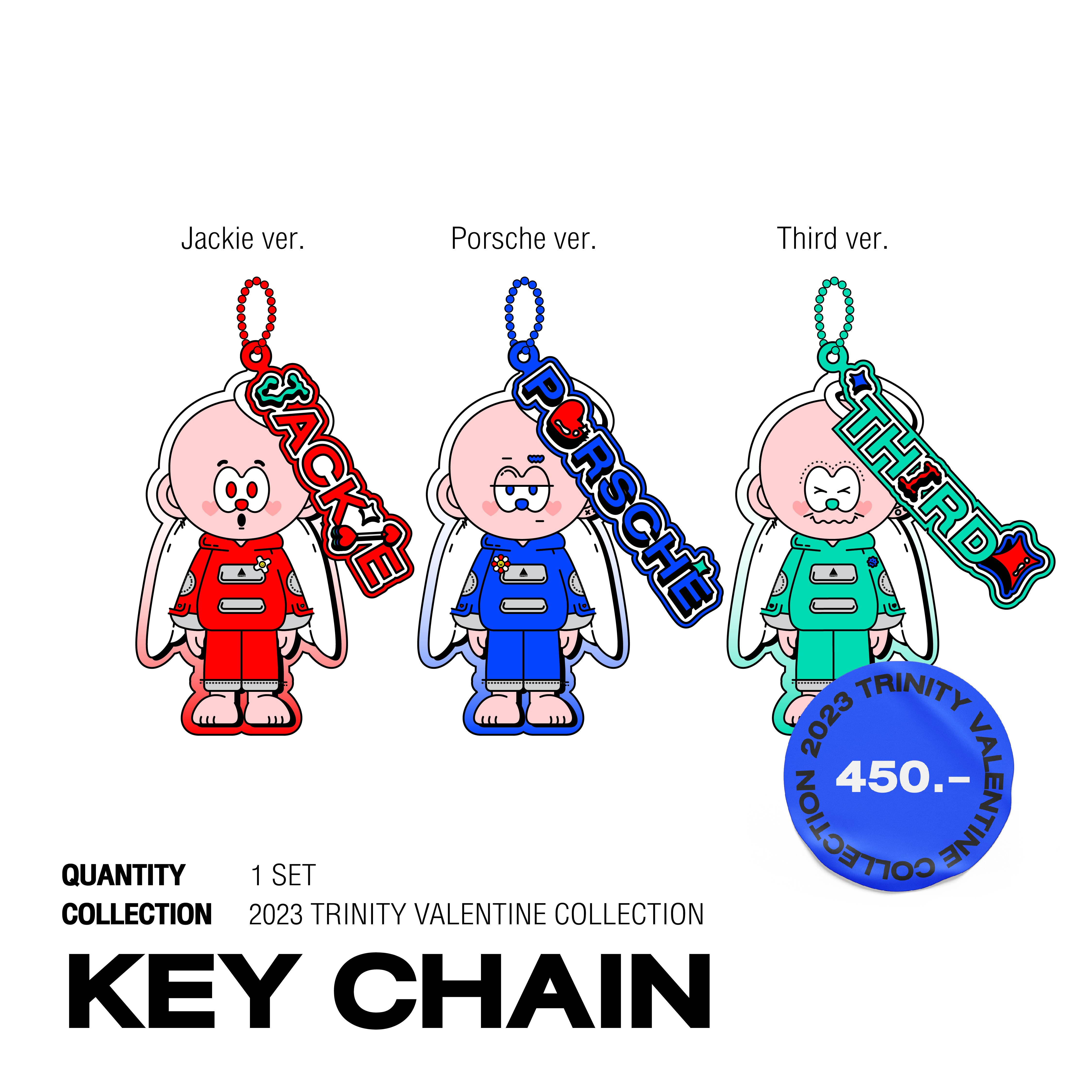 WITH LOVE FROM CUPID KEY CHAIN
