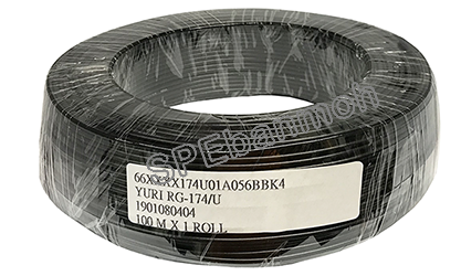 [ 2 เมตร ] สายCoaxial รุ่น RG-174 สาย RG-174 A/U (RG-174 Coaxial Cable)