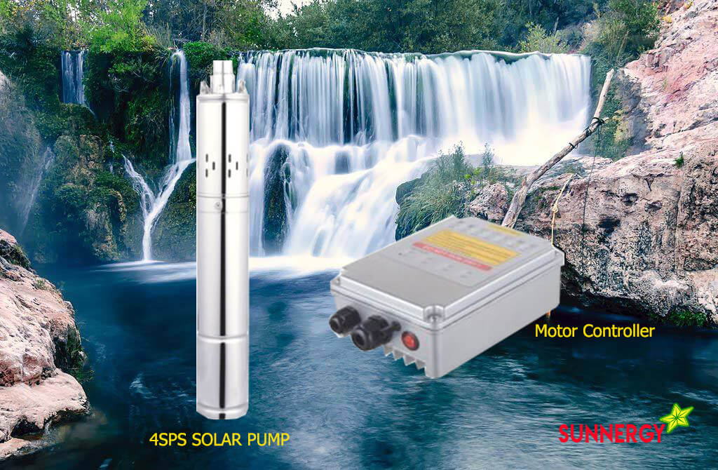 ปั๊มน้ำบาดาล STC-4SPS SOLAR PUMP