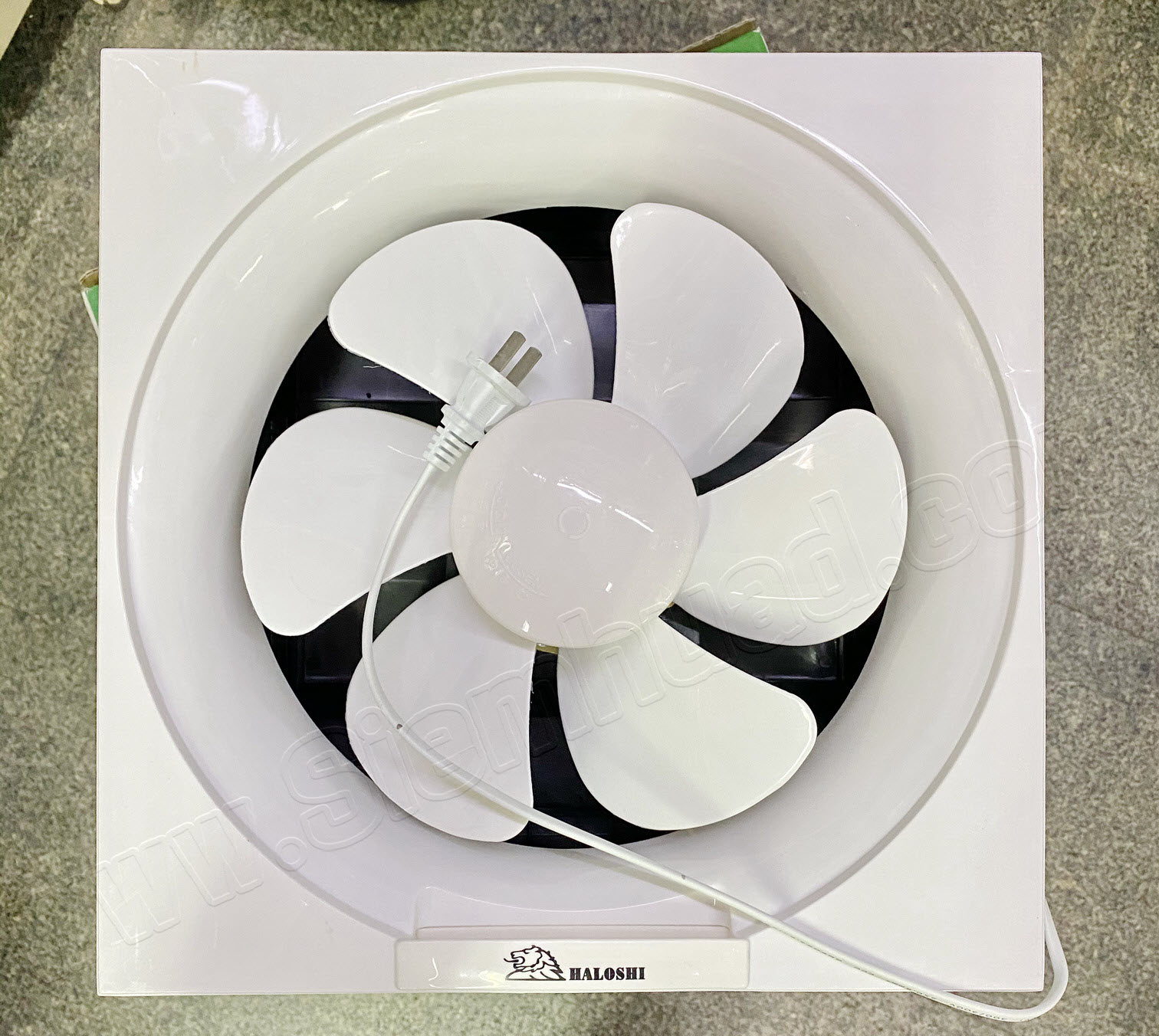 พัดลมระบายอากาศติกวงกบ10นิ้ว Ventilating Fan (HALOSHI) JLT30 B16, JLT25 B16