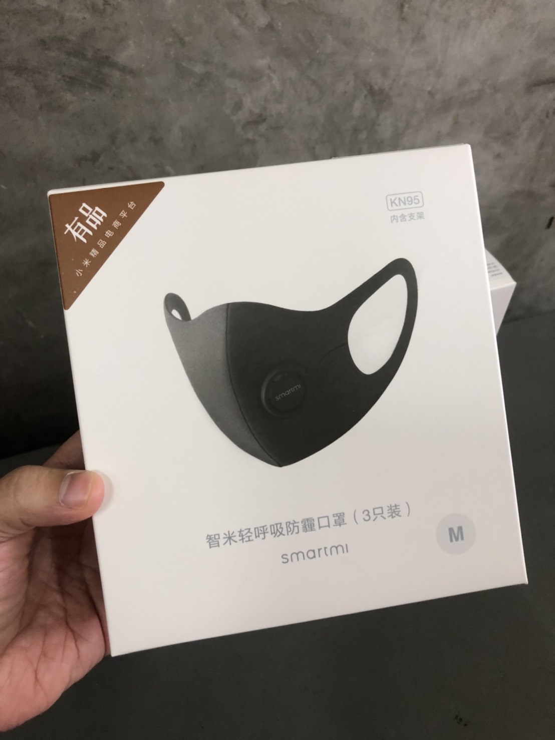 หน้ากาก Mi Anti-pollution mask M (กล่อง3ชิ้น) ประกันศูนย์ไทย