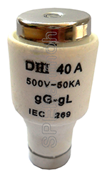 [ 5ชิ้น ] ฟิวส์กระเบื้อ-DIII-50A