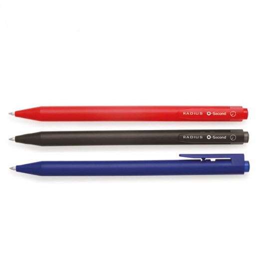 ปากกาเจล O-Second Radius สีตามด้าม หัว 0.5 มม.