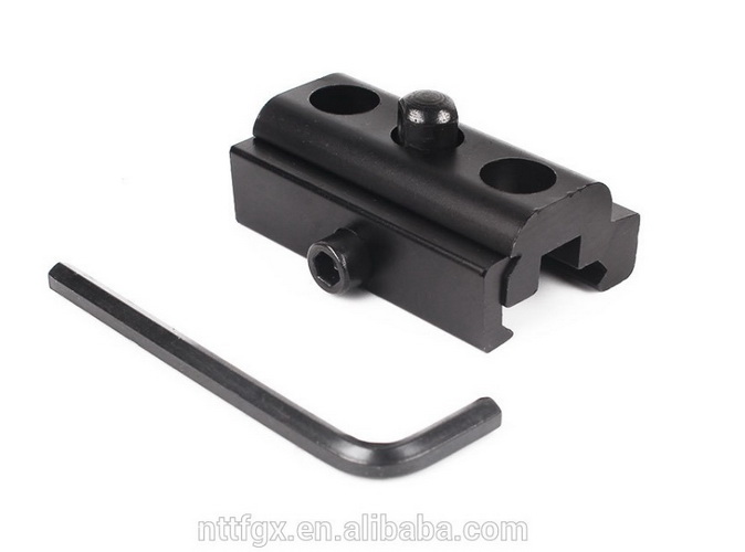 Picatinny Adapter 21 mm. สำหรับยึดกับขาทราย เพื่อให้สามารถยึดราง 21 mm