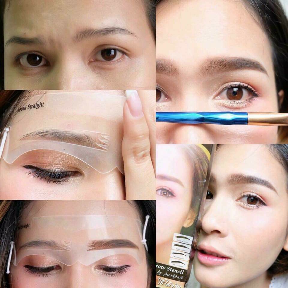 แผ่นบล็อกคิ้วสามมิติ For Angel by pookpick 7แบบ