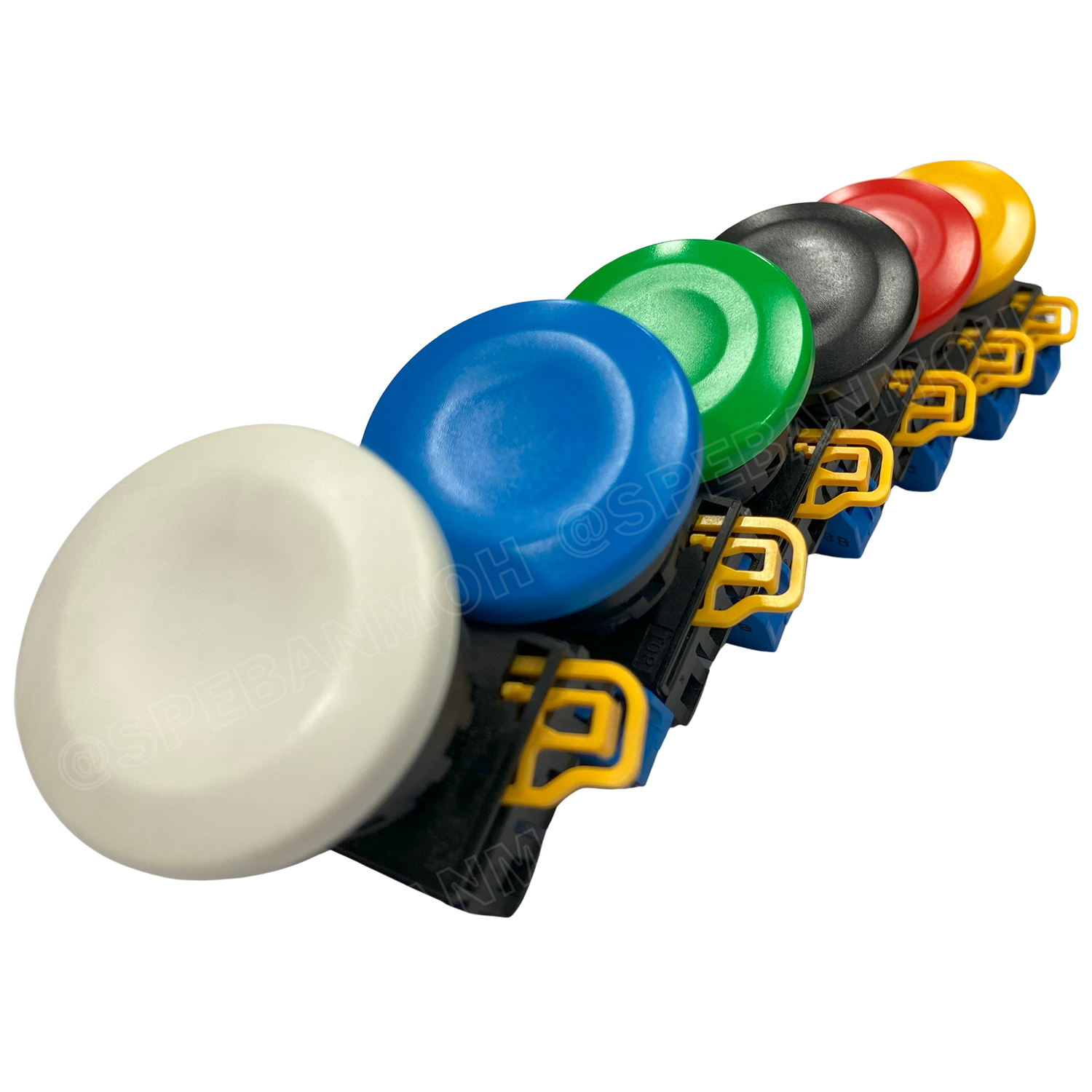 [ 1ชิ้น ] YW1B-A4E10 สวิทช์ กดติดกดดับ สีเหลือง Yellow 1NO IDEC ไอเดค สวิทช์คอนโทรล 22mm Push Button Switch สวิทช์ไฟ กดค้าง Maintained สวิทช์กด คอนแท็คเสริม NO สวิทช์ไฟฟ้า 22 มิล Control Switches สวิทช์หน้าตู้ 22มิล