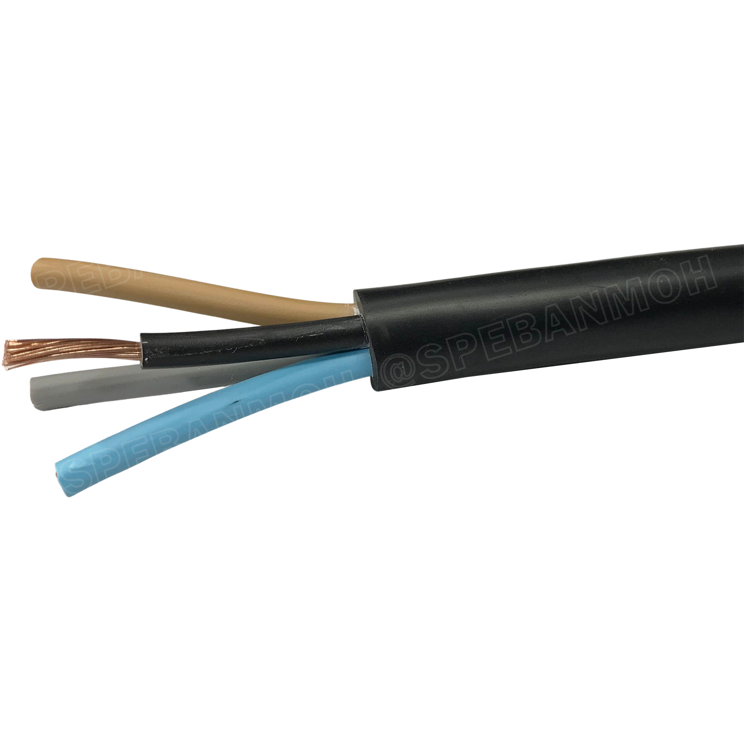 [ 1 เมตร ] VCT-4x2.5 สาย VCT 4C X 2.5 sq.mm สายอ่อน 4 คอร์ Size 2.5 sq.mm VCT AC Power Cable สายไฟ AC สายปลั๊ก IEC53 สายมาตรฐาน มอก. TIS 11-2553 4x2.5 สายไฟเอซี สายไฟบ้าน VCT Cable Flexible Cable สายไฟ ฉนวนPVC สายไฟอ่อน