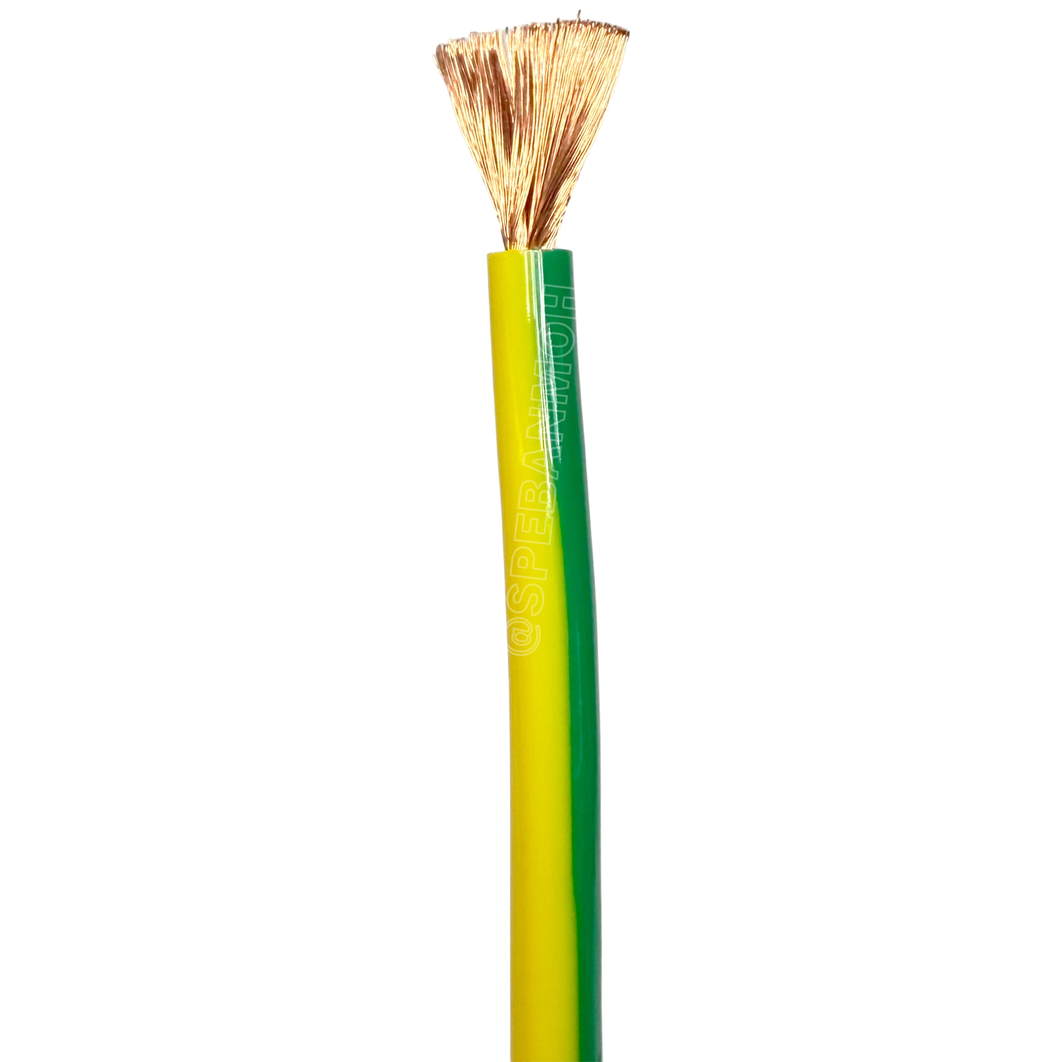 [ 1 เส้น ] CBS-GY สายไฟสปริง เขียวคาดเหลือง ฉนวนสาย TPU Spring Cable Wire Yellow-green Ground Wire 1core สายกราวด์ตู้คอนโทรล สายไฟอ่อน Spiral Cable FLEXCIBLE WIRE สายไฟอ่อน สายคอนโทรล กราวด์ตู้คอนโทรล Ground Wire For Control Box