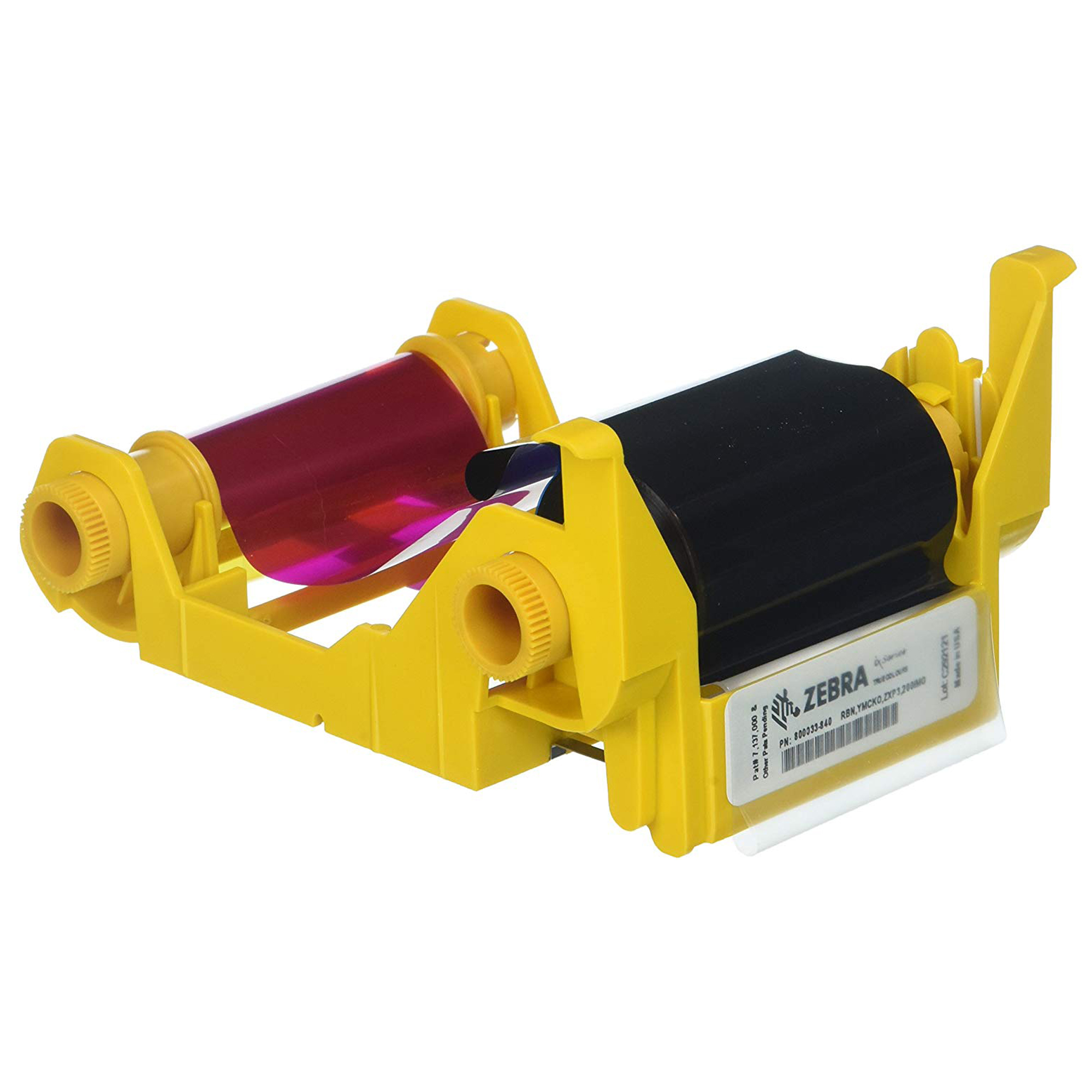 ZEBRA 800033-840 ริบบอนสี Color ribbon YMCKO เครื่องพิมพ์ใช้สำหรับ เครื่องพิมพ์บัตร ZEBRA ZXP3 Ribbon ZXP Series3