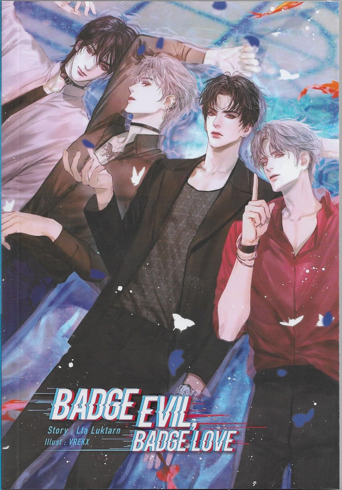 BADGE EVIL BADGE LOVE/หนังสือให้เช่า/Lta Luktarn/นิยายไทย วัยรุ่น