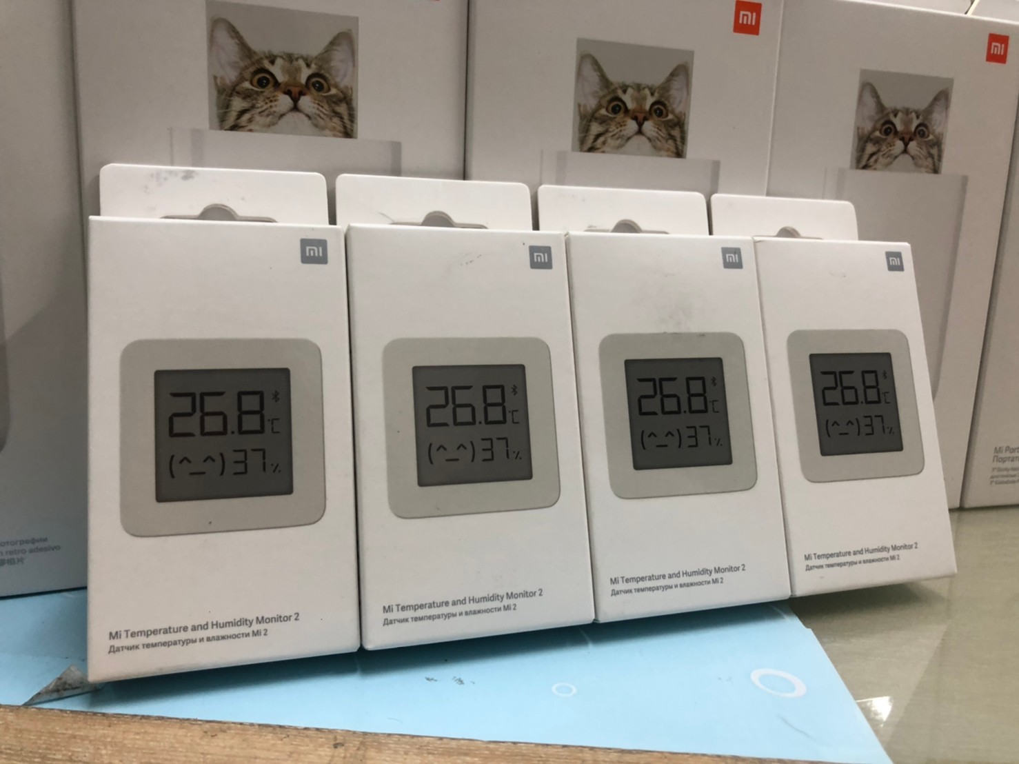 Mi Temp and Humidity Monitor 2 (ทรงสี่เหลี่ยม พกพาง่าย) | รับประกัน 1 ปี
