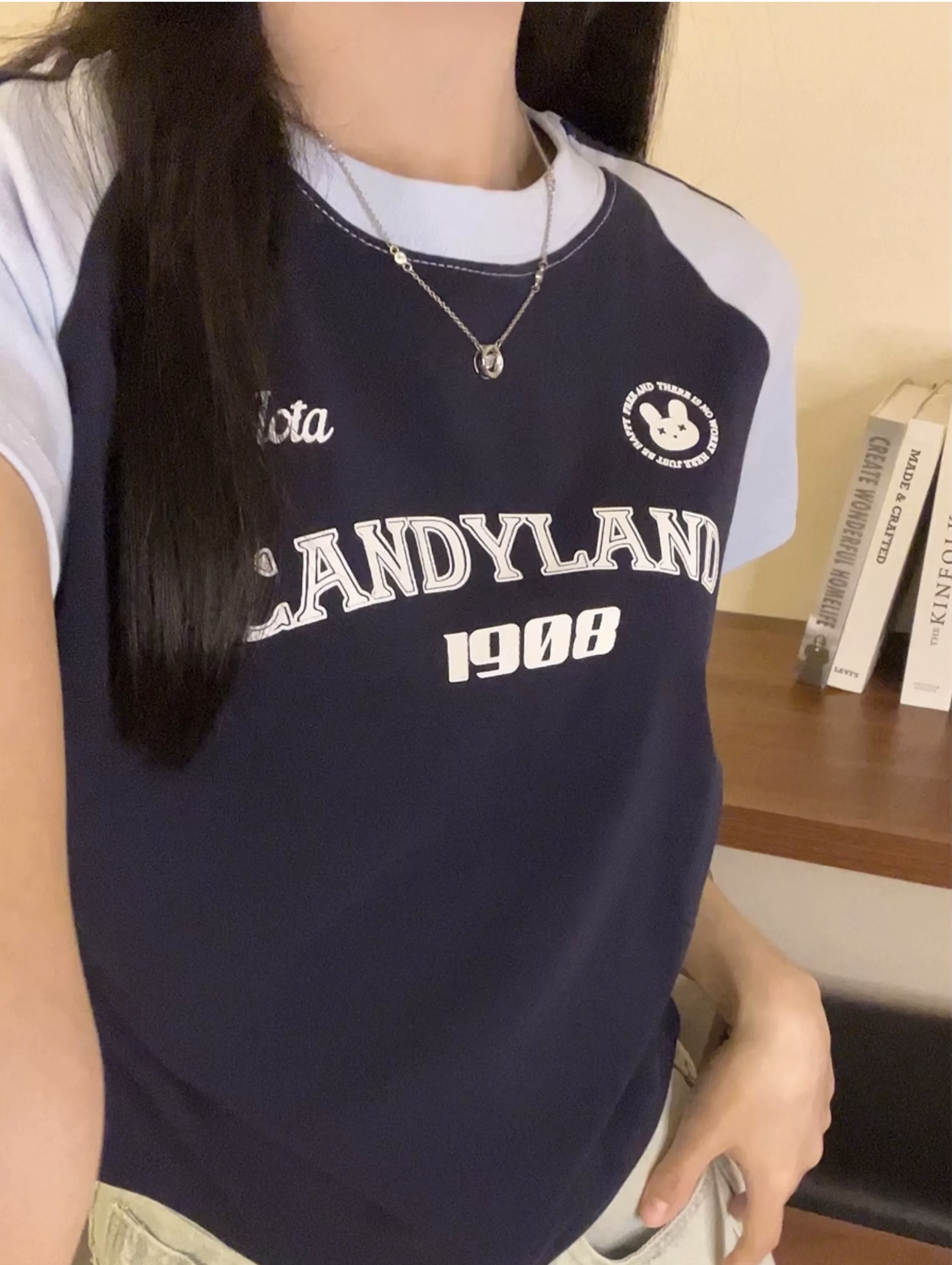 Flota street tee เสื้อยืดทูโทน