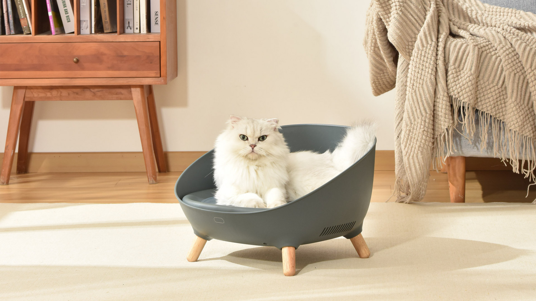 Petoneer Cozy Sofa PH001 โซฟาแมวอัจฉริยะ สามารถปรับอุณหภูมิได้ สินค้ารับประกัน 1 ปี