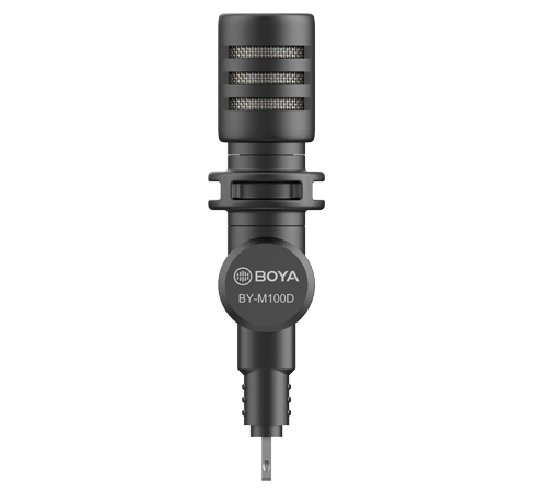 BOYA BY-M100D Plug-in and play mic (Lightning) รับประกันสินค้า 2 ปี