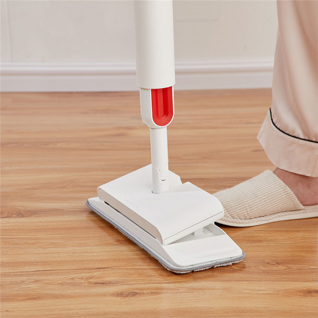 Deerma Sweeping Mopping TB900 ไม้ถูพื้นระบบหัวฉีดน้ำ กวาดและถู รับประกันศูนย์ไทย 1 ปี