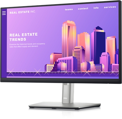 Monitor Dell P2222H 21.5" (SNSP2222H) รับประกันศูนย์ 3 ปี