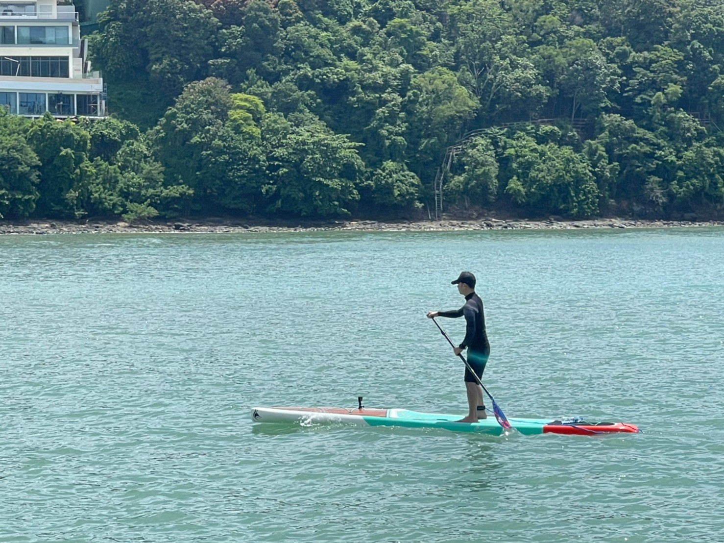 SUP แบบแข็งไฟเบอร์กล๊าส Touring 14" X 28"
