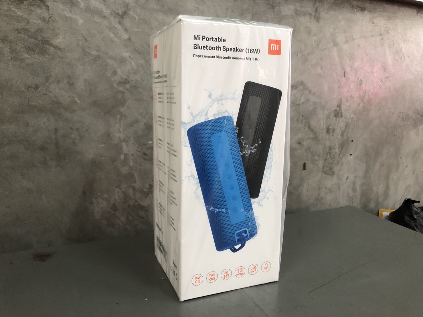 ลำโพงบลูทูธ Xiaomi Mi Portable Bluetooth Speaker 16W (Blue) ประกันศูนย์ไทย