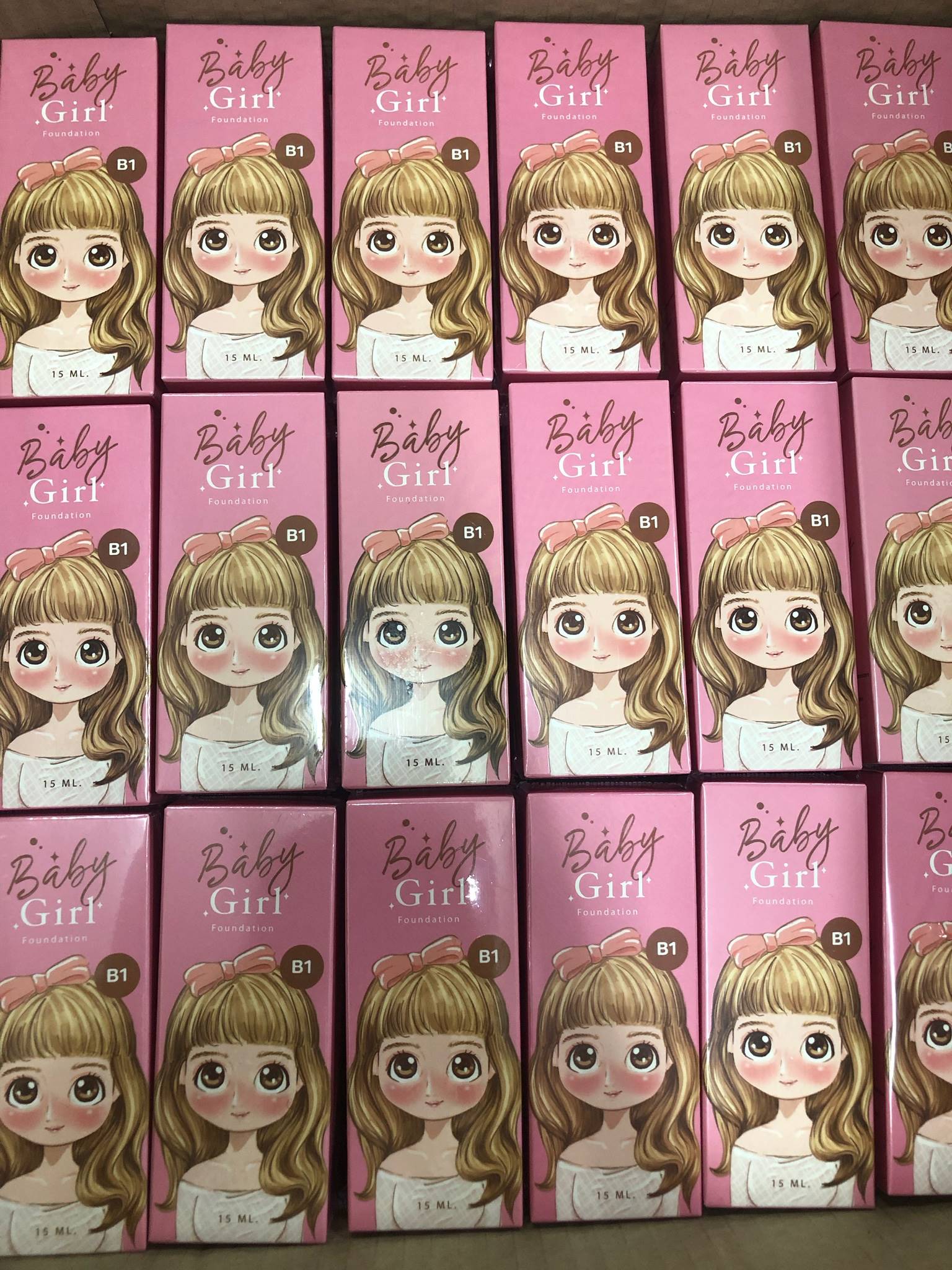 Baby Gril spf 50 pa+++ ปริมาณ 15 ml