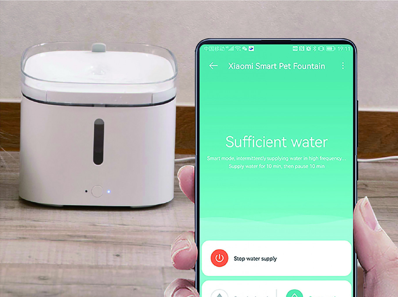 Xiaomi Smart Pet Fountain น้ำพุแมวอัจฉริยะ บรรจุน้ำได้ 2 ลิตร ไส้กรอง 4 ชั้น สินค้ารับประกัน 1 ปี