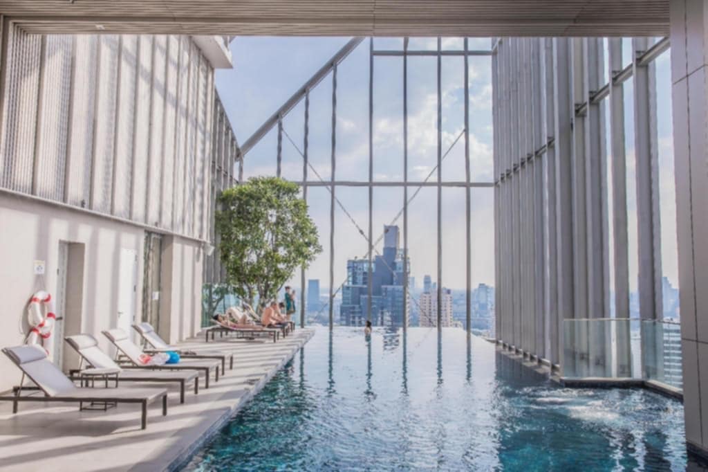 เตียงอาบแดด รุ่น Stainless steel pool lounger