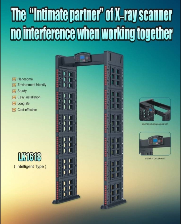 ประตูสแกนโลหะ ประตูตรวจจับโลหะ Walkthrough