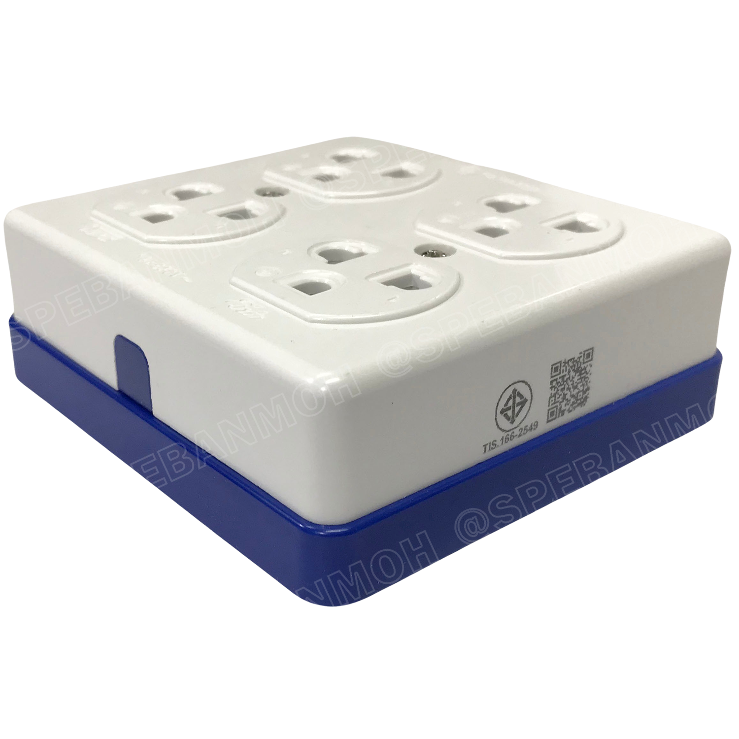 [ 1ชิ้น ] GR1634 เต้ารับ VENA 4ตำแหน่ง Triplex receptacle with earthing contact 16A 250V เต้ารับวีน่า ทูโทน-ซีรีส์ 4ที่ เต้ารับ VENA เต้ารับ 3ขา Cord Socket เต้ารับขากลม เต้ารับขาแบน มอก.166-2549 มาตรฐาน มอก. วีนา TIS 166-2549