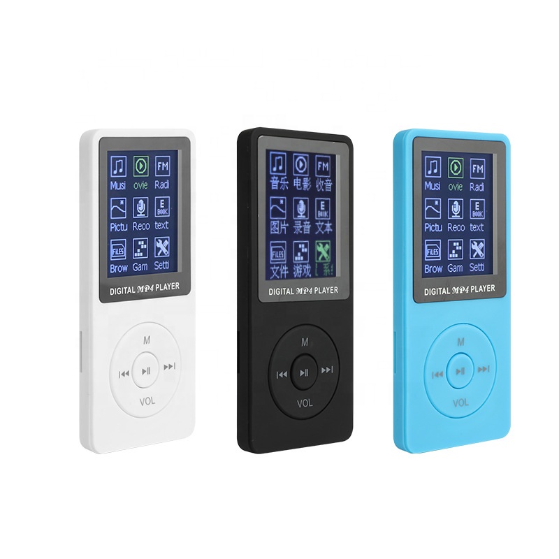 เครื่องเล่น MP3 MP4 player รุ่น Ultra-thin plus Bluetooth ฟรี!! เมมโมรี่จุใจ 16GB+หูฟัง+สายชาร์จโหลดเพลง+กล่องพกพา ครบเซ็ต