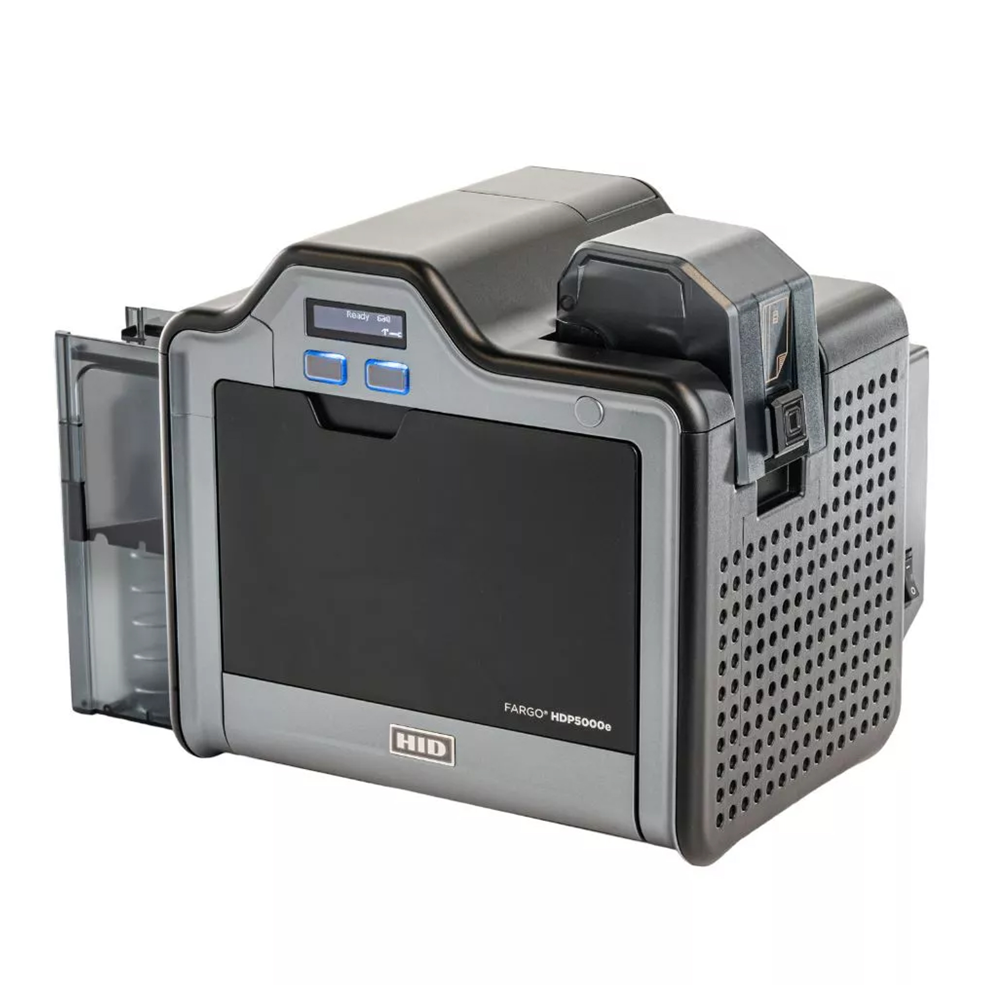 HID Fargo HDP5000e เครื่องพิมพ์บัตรพลาสติก เครื่องพิมพ์บัตรประจำตัว Plastic card PVC printer Resin Thermal Transfer