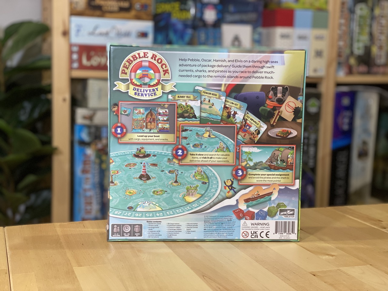 Pebble Rock Delivery Service บอร์ดเกม ของแท้