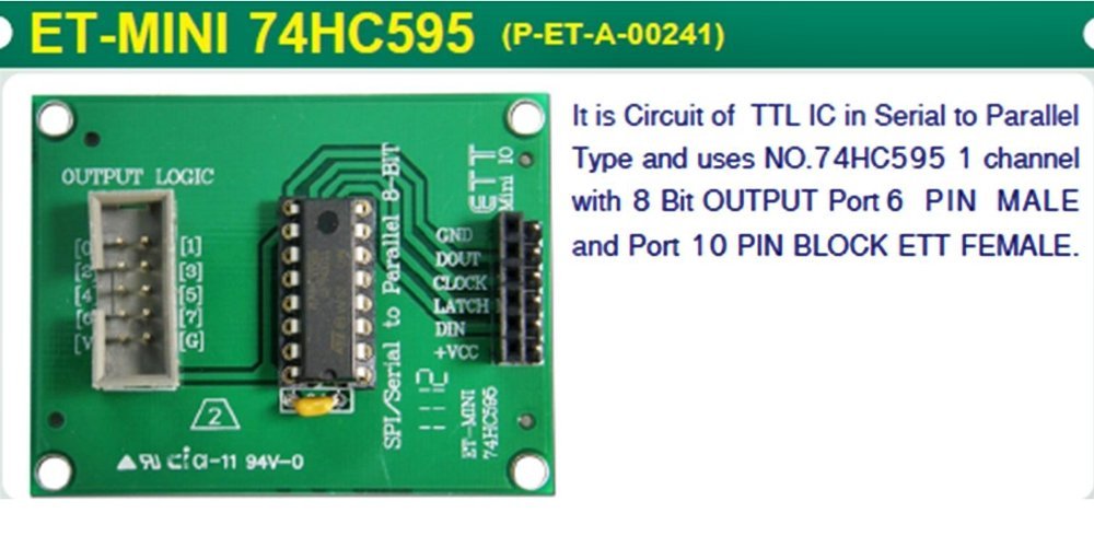 P-ET-A-00241 : ET-MINI 74HC595