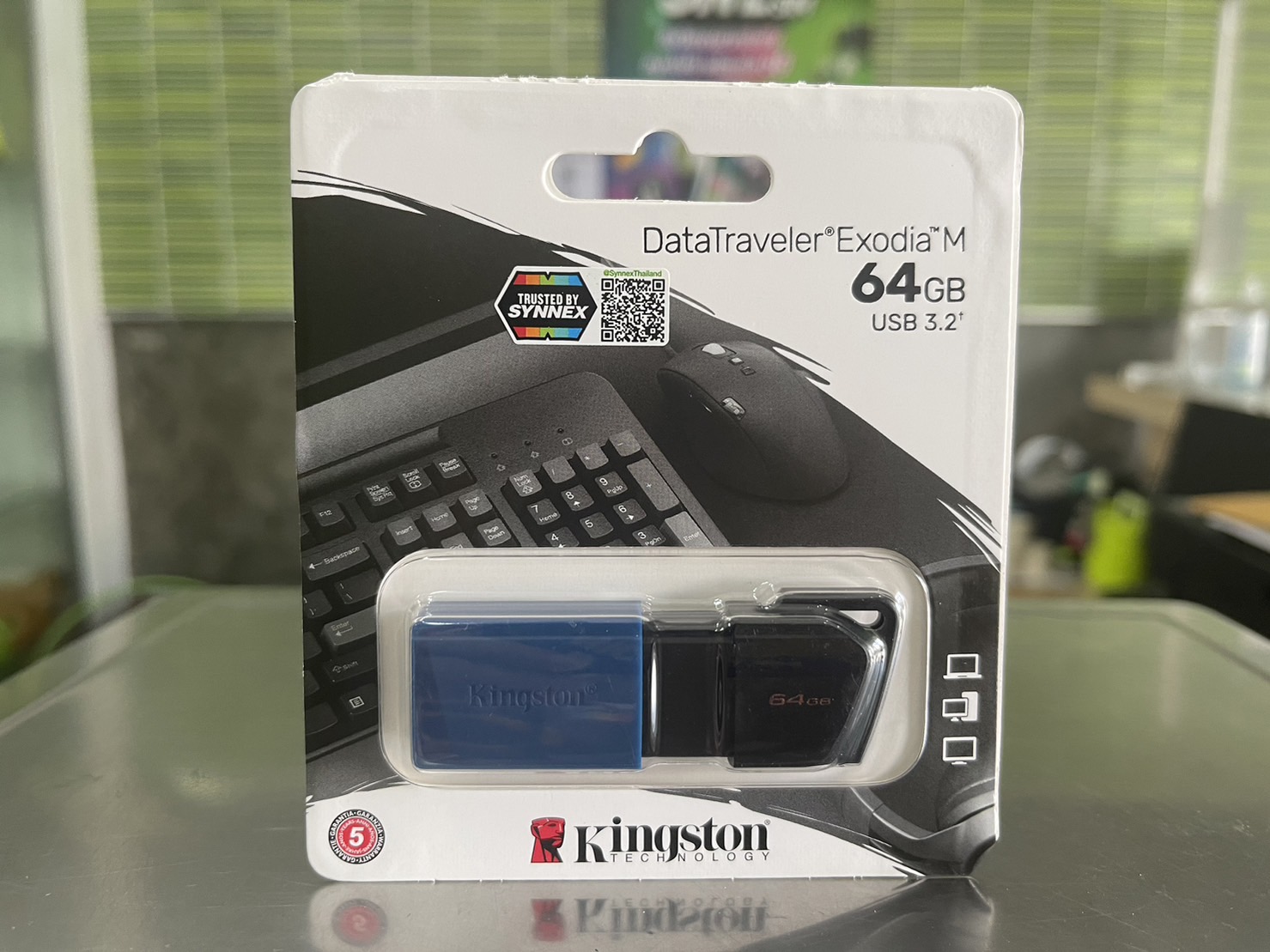 Kingston DataTraveler Exodia USB 3.2 ประกันศูนย์ไทย 5 ปี