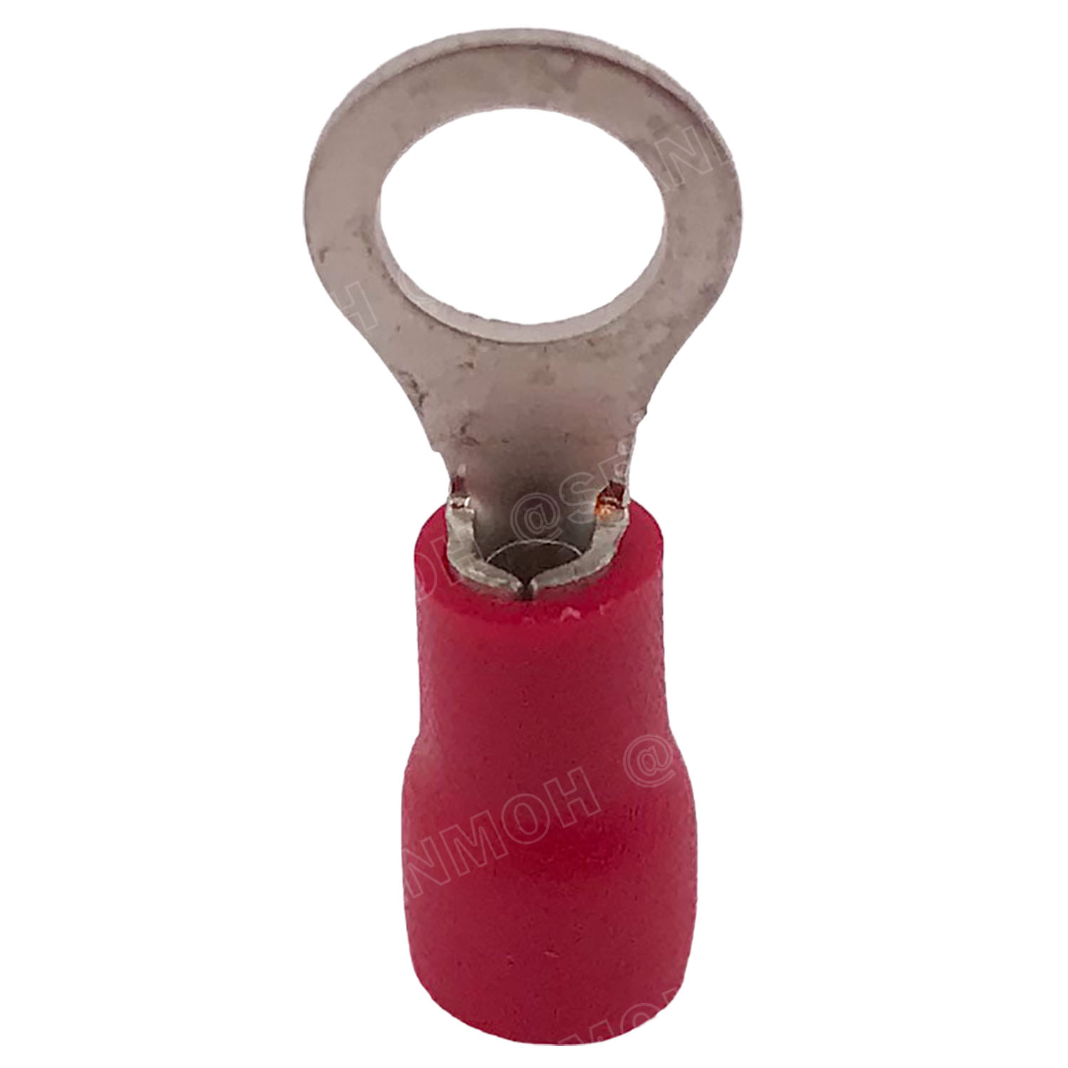 [ 100 ตัว/ถุง ] RV1.25-5 สำหรับสาย 0.5-1.5 sq.mm 22-16AWG หางปลากลม หางปลาหุ้มฉนวน เทอร์มินอล หางปลาย้ำสายไฟ หางปลา หางปลากลมหุ้ม หางปลาแฉก Terminal Crimping หางปลา กลมหุ้ม หางปลาต่อสาย ขั้วต่อสายไฟ หางปลาวง หางปลา RV Spade Terminal หางปลากลมหุ้มฉนวน