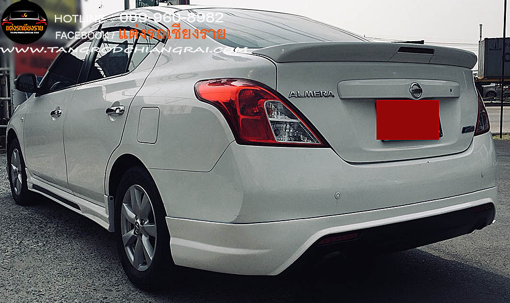 ชุดแต่งรอบคัน Euro II ALMERA 2011