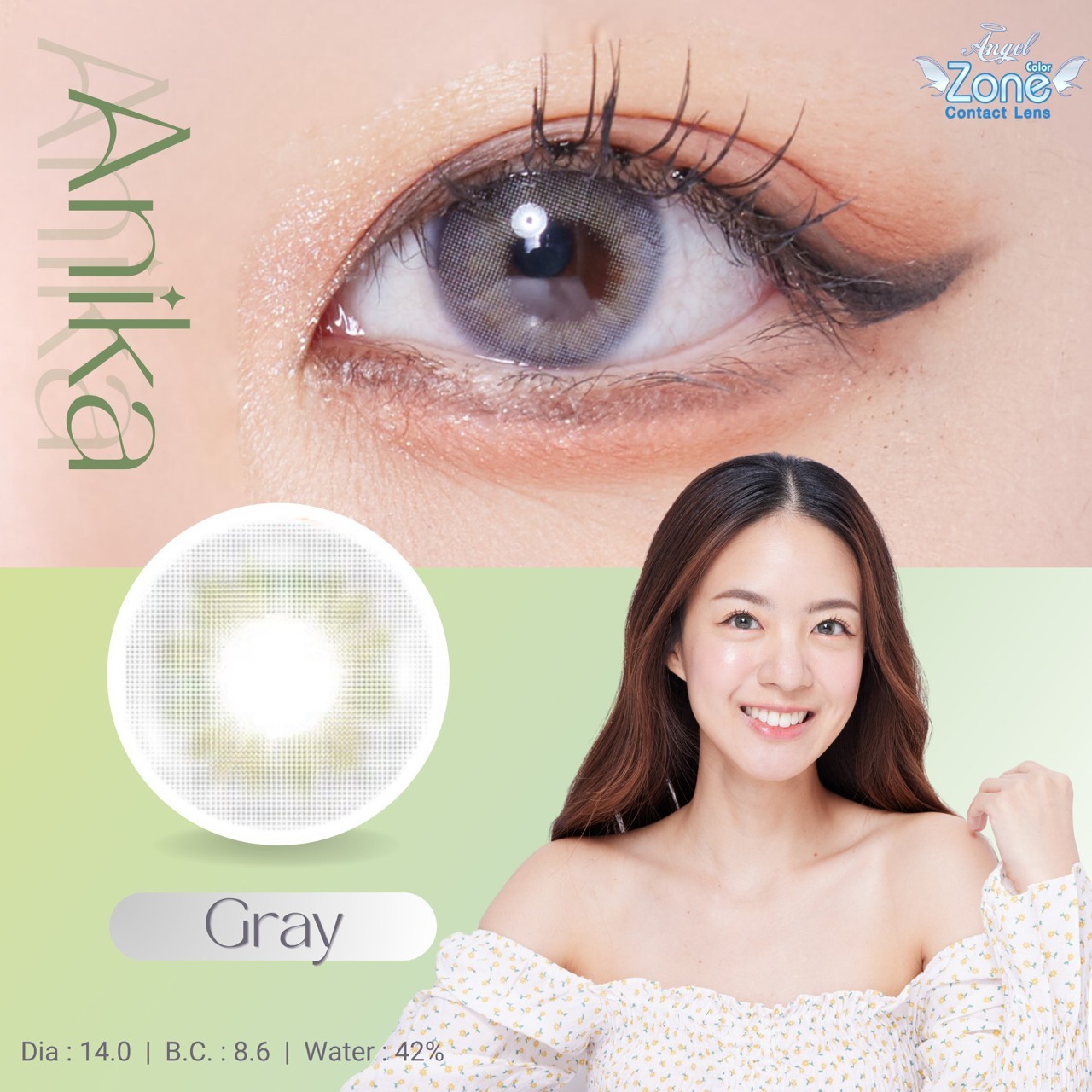 AZP07 รุ่น 14.0 Anika Gray (Luxury Greenbox) Step 1-3 AZP Y