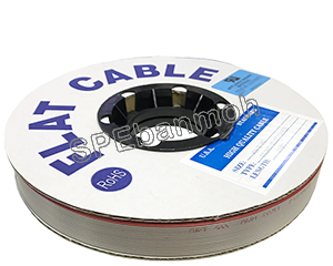 สายแพ UL20029 28AWG 20029-34C สายแพ UL2651 (Flat Cable) 100f สีเทา