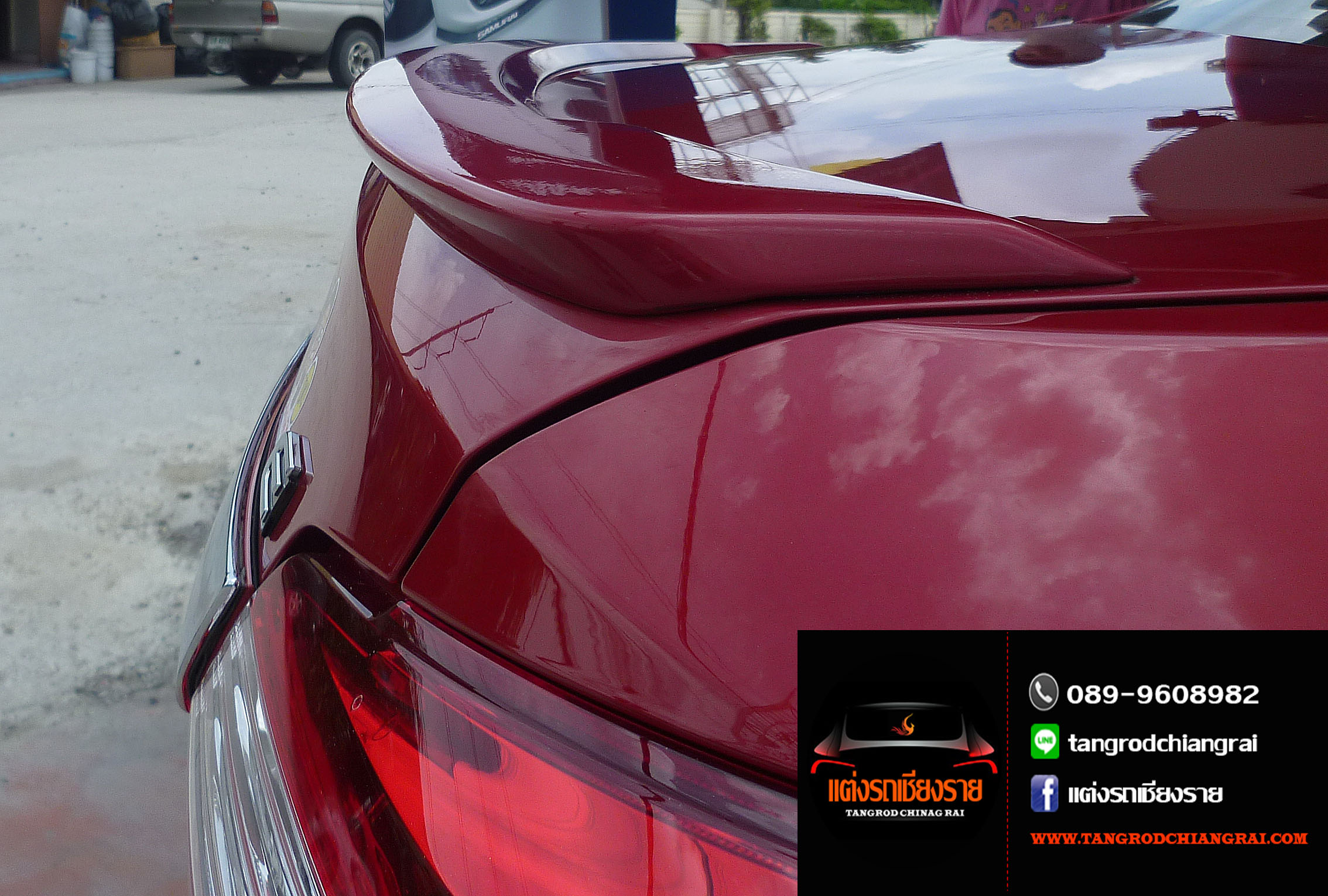 สปอยเลอร์ Ducktail v.1 Vios 2013