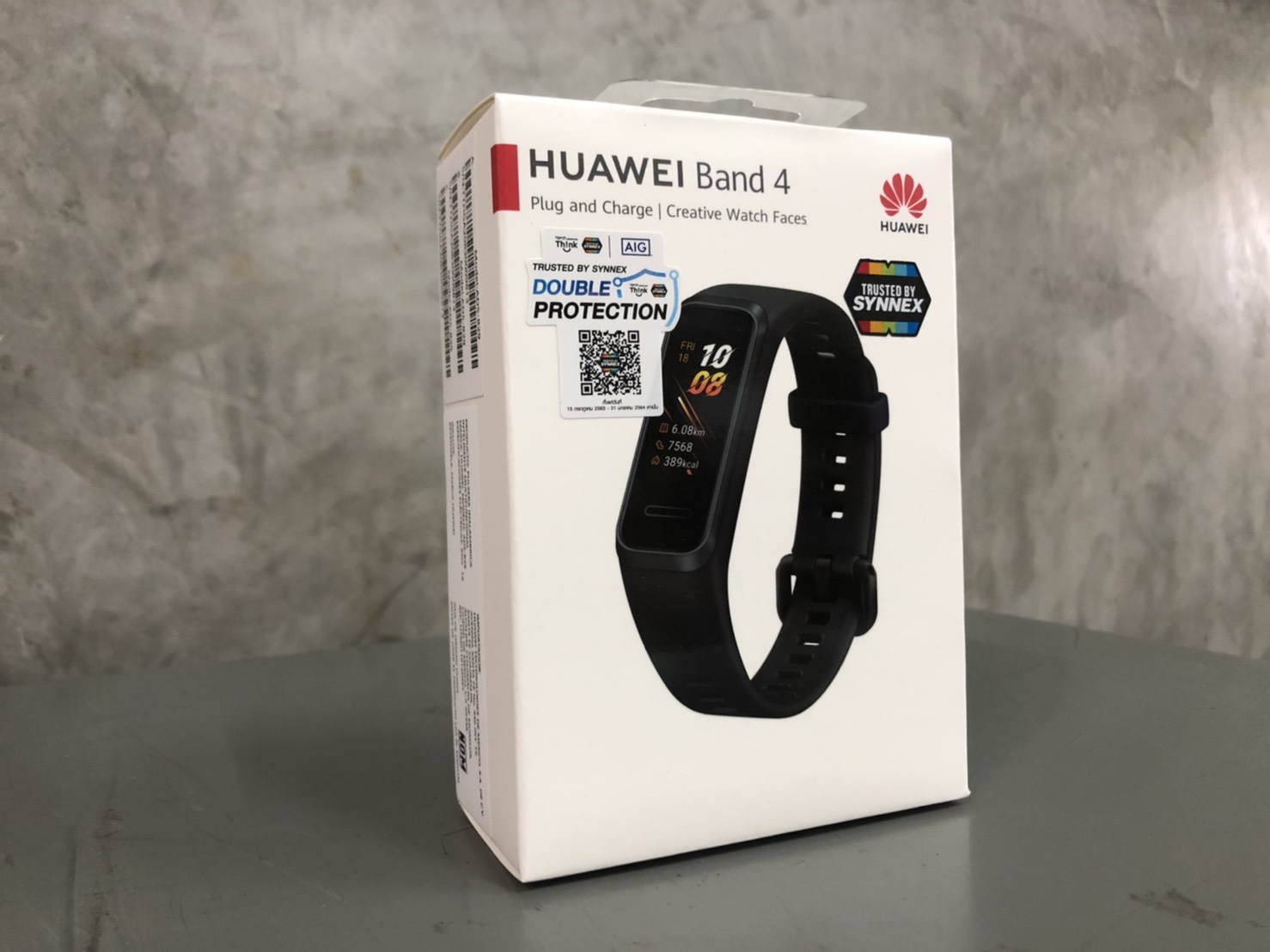 HUAWEI Band 4 ชาร์จได้ง่าย ใช้ได้นาน รับประกันศูนย์ไทย 1 ปี (12-month warranty by Huawei)