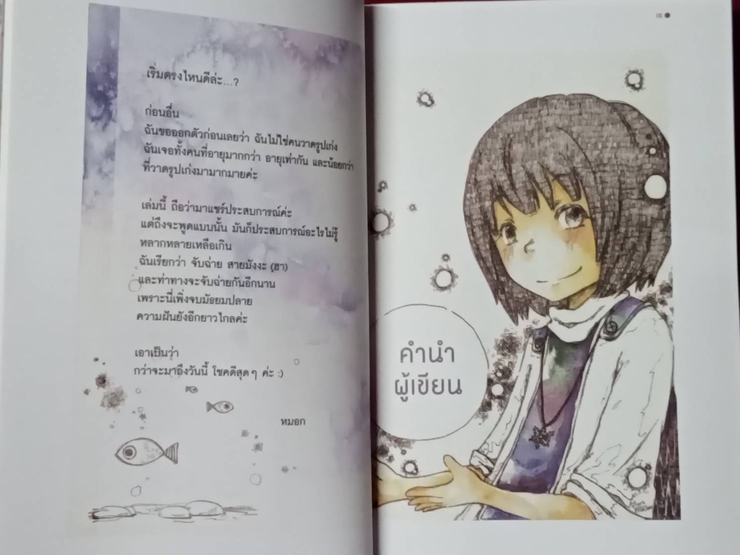 เส้นทางสู่ฝัน ม.ปลาย สายมังงะ : หมอก