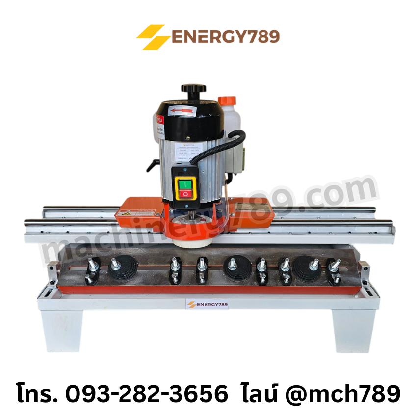 เครื่องลับมีดระบบมือผลัก รุ่น600 พร้อมมอเตอร์ 550W(220V/380V) เครื่องลับคมใบมีด แท่นลับมีด เครื่องเจียรมีด รองรับใบมีดยาวสูงสุด 600 มม. ลับมีดสูงสุดได้ทีละ4ใบมีด Manual Blade Sharpener / Blade Sharpening Machine (Maximum Length 600MM x 4PCS)