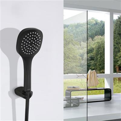 ชุดฝักบัวสายอ่อน 1 ระบบ HAFELE รุ่น 495.60.630 สีดำ