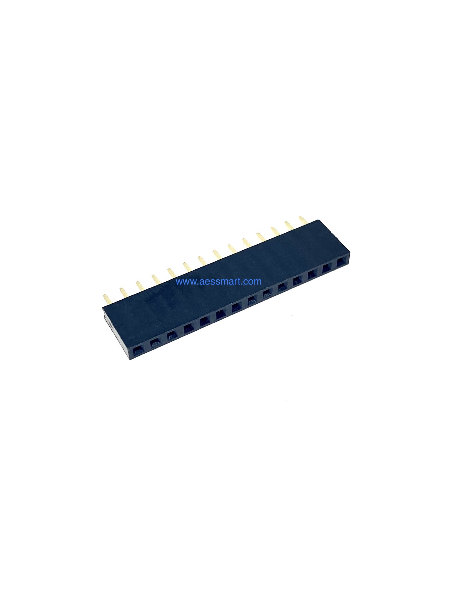 FHSS14G10/RH : 1*14 Pins Female,P.C.Board Socket